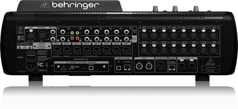 behringer x32 compact میکسر کامپکت بهرینگر