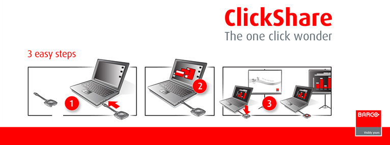 کلیک شیر barco