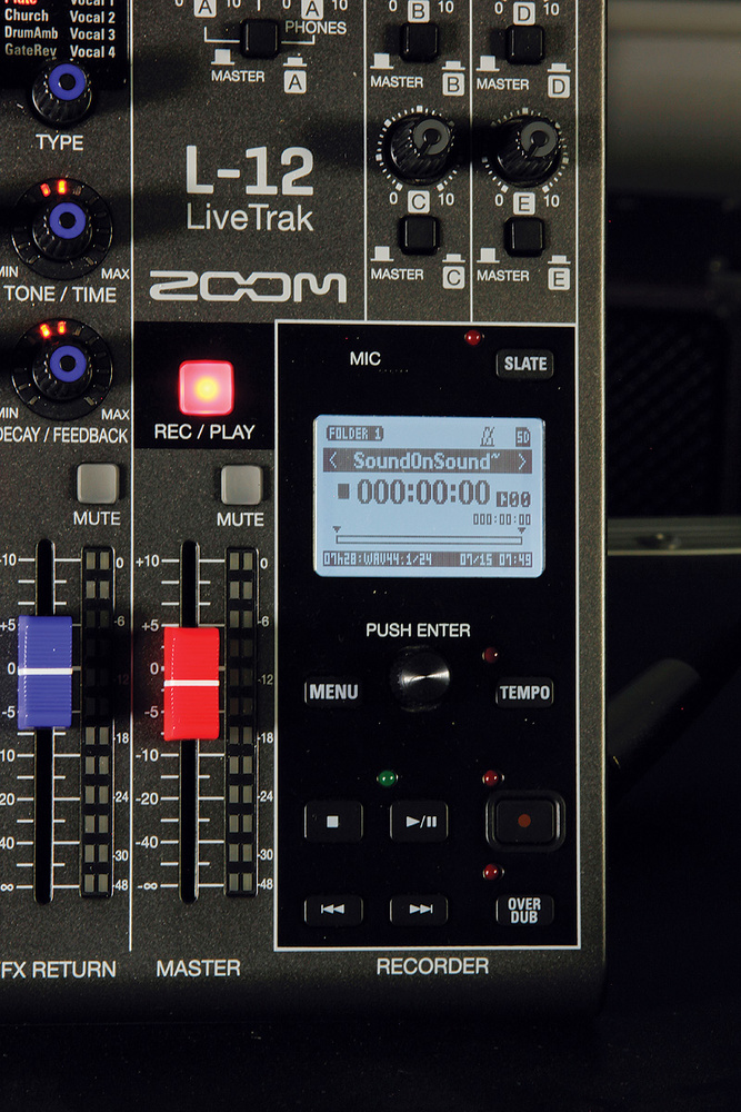 zoom L-12 Recorder Mixer